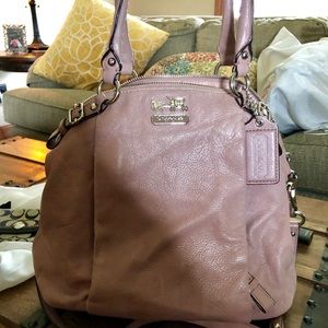 Authentic coach purse and scarf